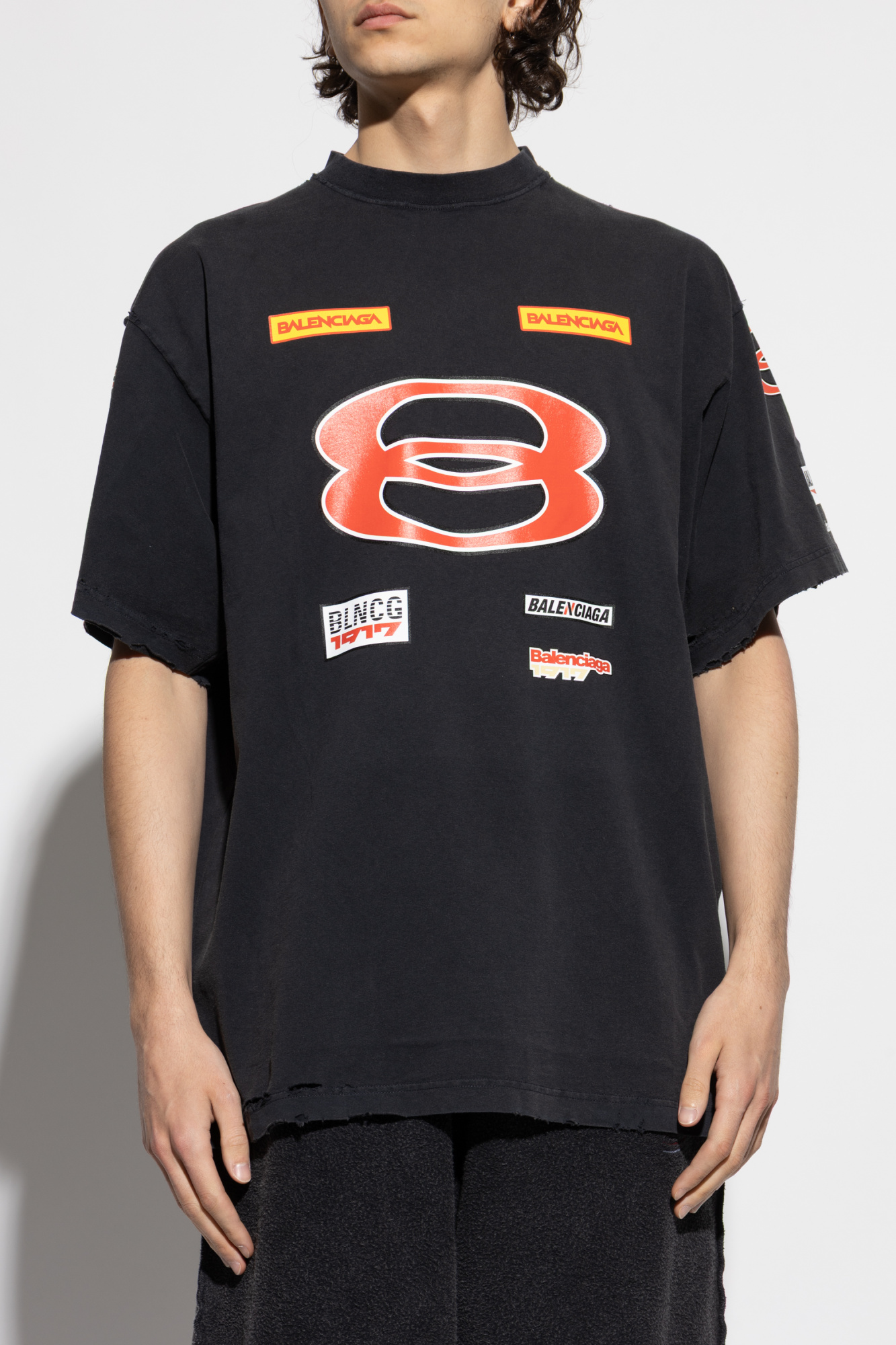 Balenciaga T-shirt with print | Men's Clothing | Vitkac